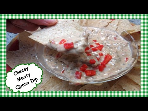 Tex Mex Chile Con Queso Dip ~ Chili Queso Recipe