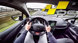 Renault Clio RS Trophy POV AutoBahn TOP SPEED