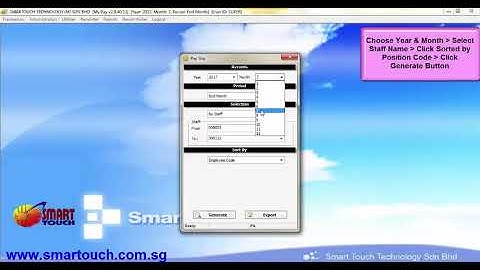 Payroll Malaysia Tutorial : How To Generate Payslip Sorted By Position Code (Maybank,CIMB,PBB,HLB)
