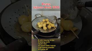 resep jajanan anak 1000 dapet dua tusuk#kuliner #cooking #food