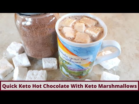 Quick Keto Hot Chocolate And Simple Keto Marshmallows Recipe