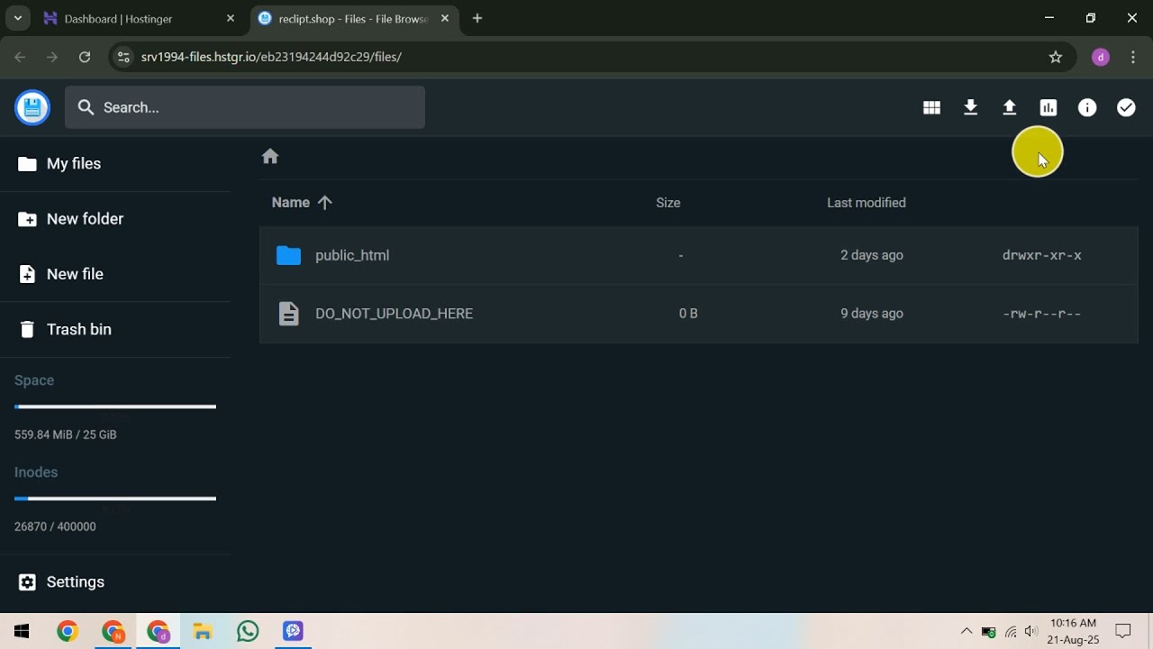 How To Fix File Upload Errors in Hostinger - YouTube