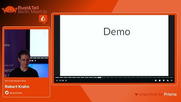 Rust and Tell - Berlin - Hot code reload in Rust by Robert Krahn