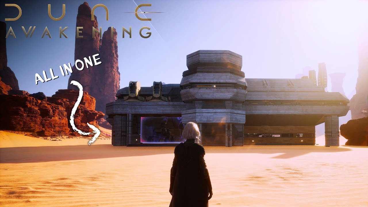 All-in-One Organic Midgame Base Building Tutorial in Dune: Awakening