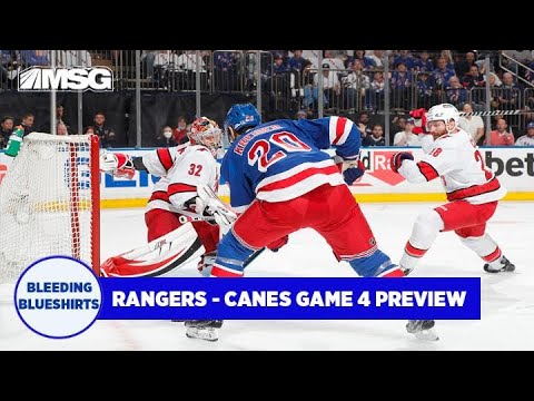 Carolina Hurricanes at New York Rangers: Game 4 Preview ...