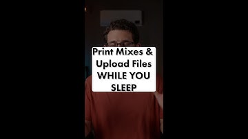 Print Mixes & Upload File WHILE YOU SLEEP: Scheps Bounce Factory with Samply