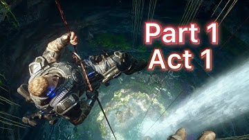 GEARS 5 Walkthrough Gameplay Part 1 - INTRO (Gears Of War 5) No Commentary Xbox One