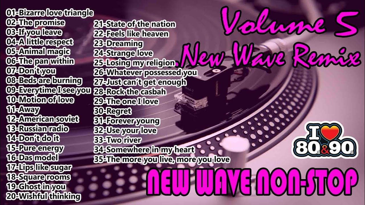 New Wave New Wave Non Stop New Wave 80s Disco 80s Disco 90s