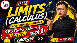 Limits Mistakes Students Always Make | Calculus Tips for JEE & NIMCET | Nitin Sir