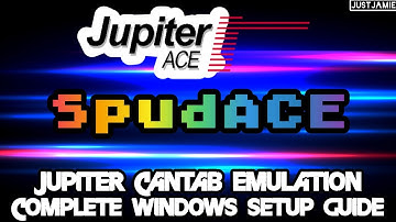Spud Ace☆Jupiter Ace Emulation Full Setup Guide #jupiterace #spudace #emulator