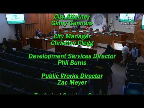 Bakersfield City Council Meeting - June 24th, 2026