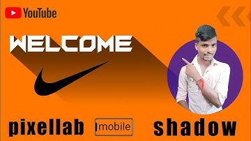 Long shadow text effect in Pixellab | 3d shadow text | tutorial | android | #indianyoutuber