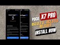 POCO X7 Pro HyperOS 3 Global Updates Released: OS3.0.3.0 - OS3.0.5.0 Android 16, Dynamic Island