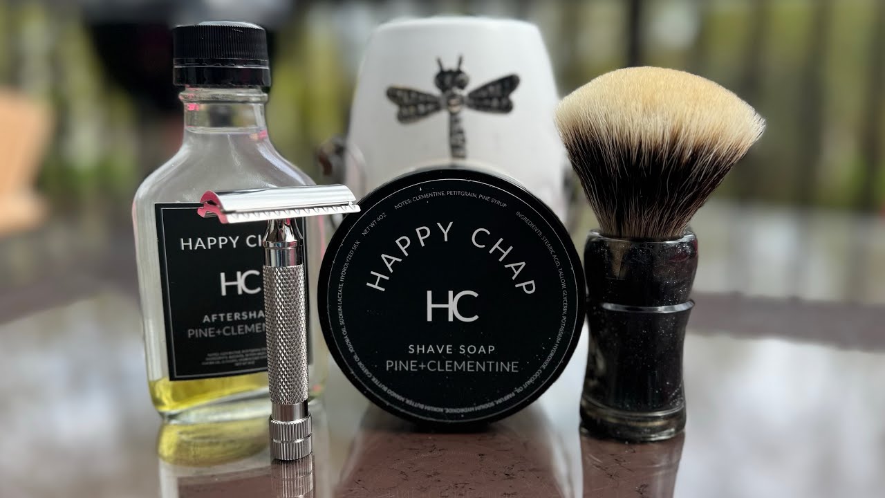Wet Shaving: Happy Chap Pine + Clementine and the Razorick GOAT 🐐