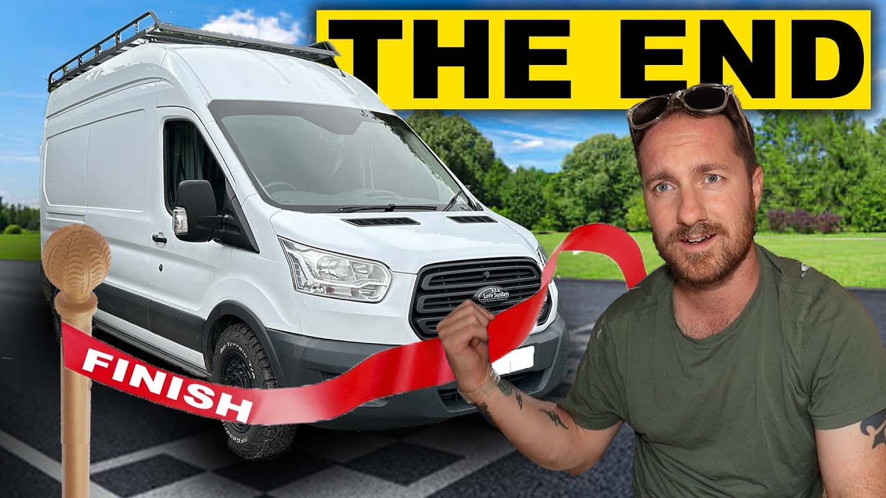 FINISHING OFF MY CAMPER VAN CONVERSION WHAT A JOURNEY - YouTube