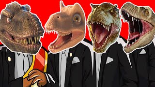 Funny Dinosaur Cartoon for Families | Rexy meets the Mountain King - Coffin Dance Song Cover