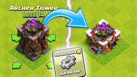 HOW TO GET YOUR ARCHER TOWER GEARED UP IN CLASH OF CLANS!