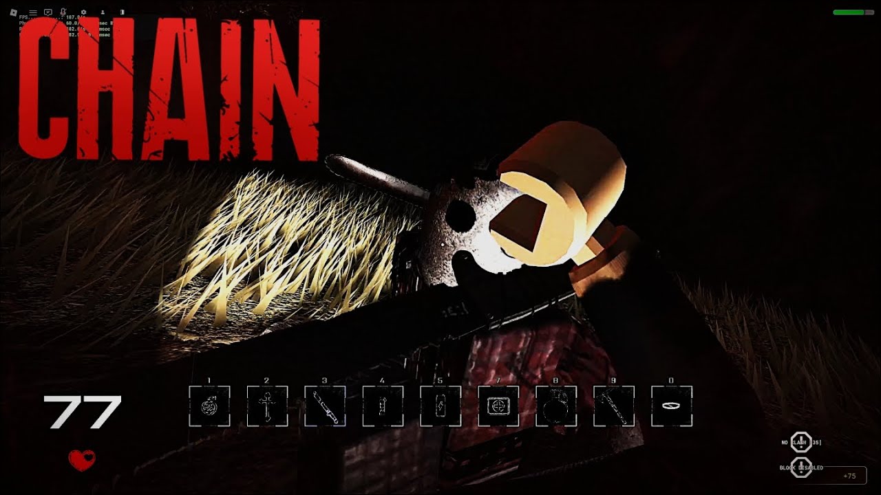 205 Damage - Rusty Solo new pb w/ HeartRate Monitor | Chain Roblox