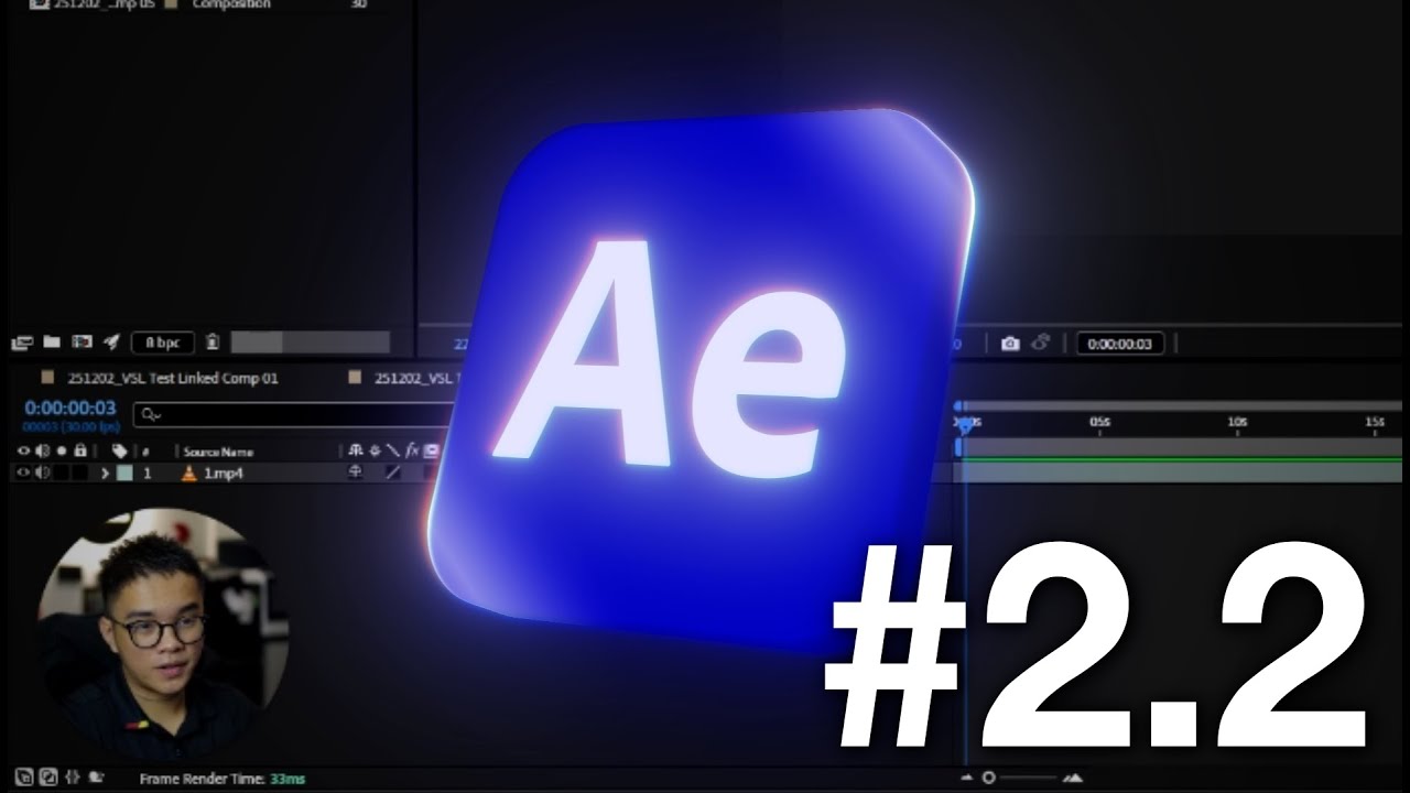 [BEGINER] BÀI 2.3: LÀM QUEN VỚI AFTER EFFECT