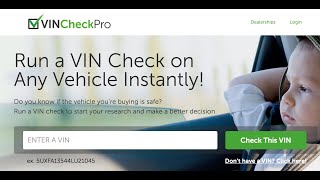 VINCheckPro Best Review – Legit or Scam? Pros, Cons, Massive Discount   Benefits