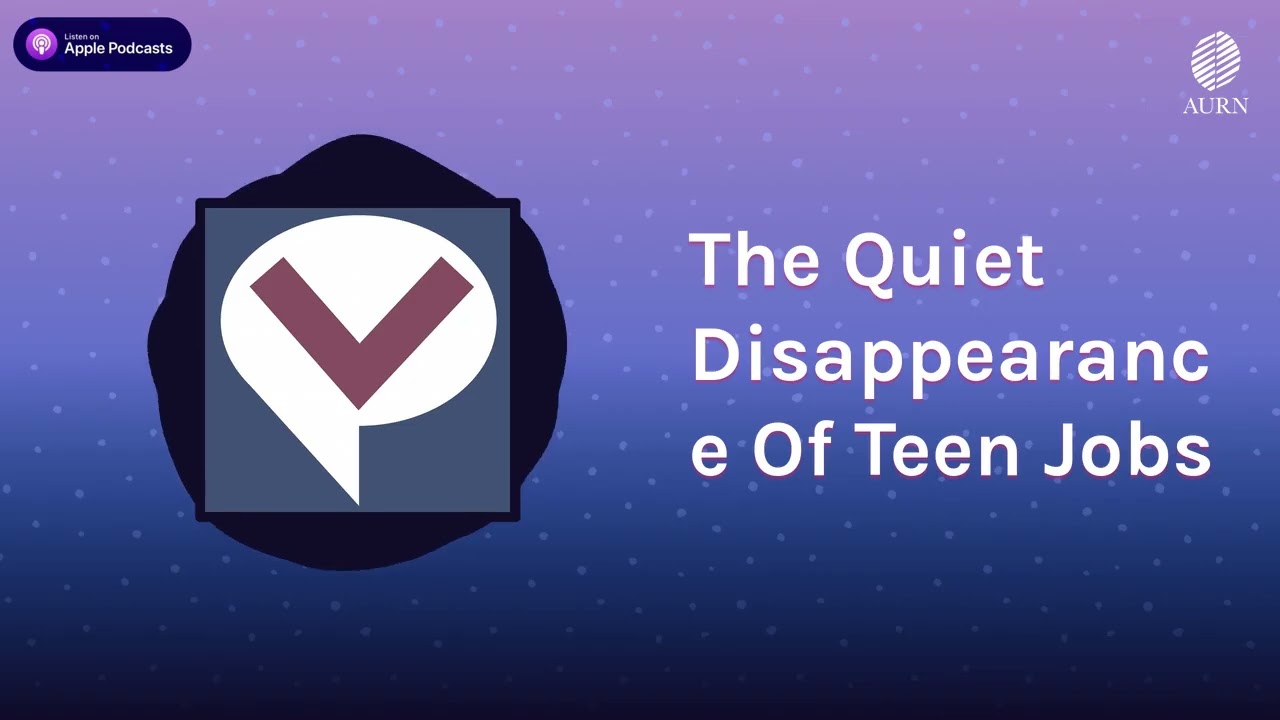 The Quiet Disappearance Of Teen Jobs | Viewpoints Radio