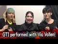 How Korean boy band performed with Via VALLEN!