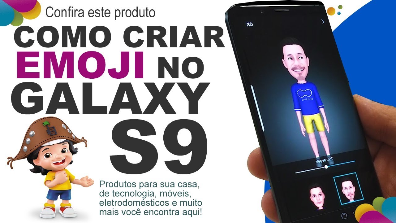 Como Criar Seu Emoji No Galaxy S9 Casas Bahia YouTube