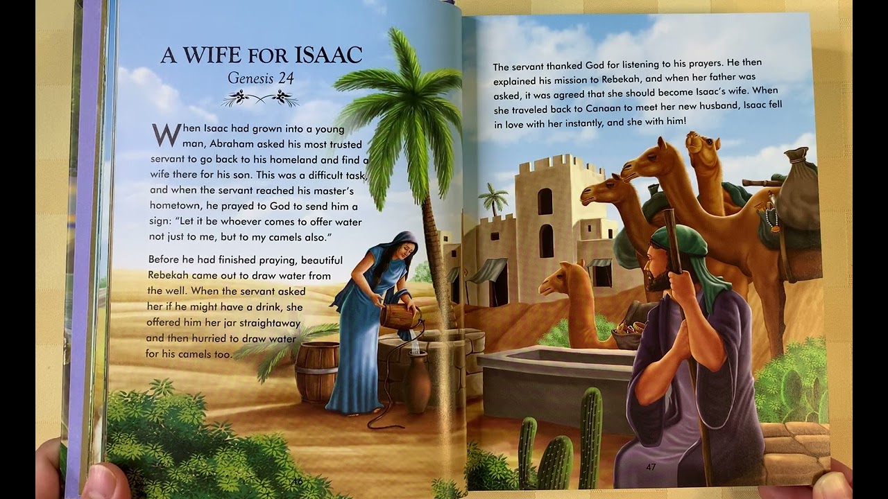 儿童圣经故事 16：以撒的妻子（创世纪 24）中英双语