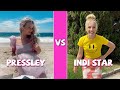 Pressley hosbach vs indi star tiktok dances compilation