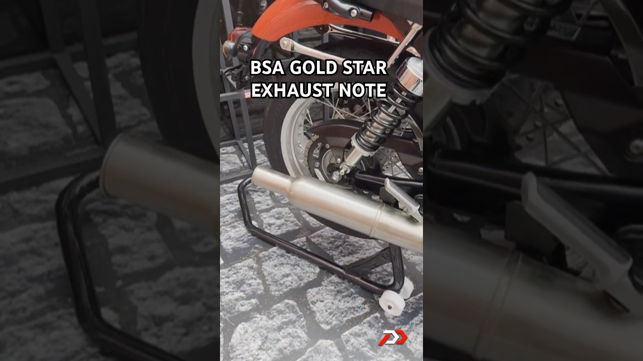 That's how the new BSA GoldStar 650 sounds! 