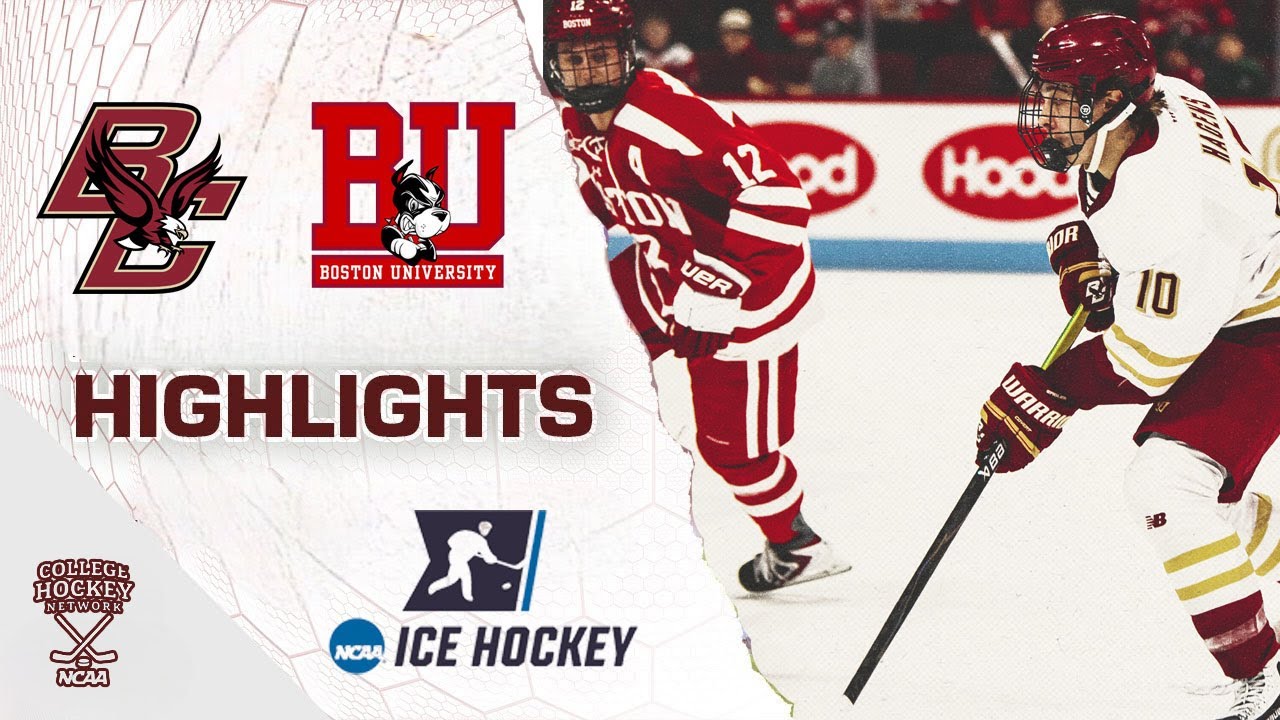 Boston College vs Boston University | NCAA College Hockey Highlights | January 30, 2026