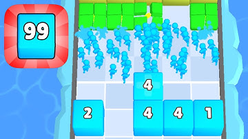 Cube Crusher 3D - All Levels Gameplay Android, iOS