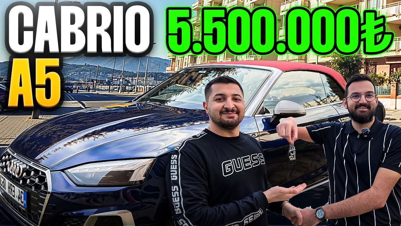 AUDİ A5 CABRİO ALMAYA GİTTİK !
