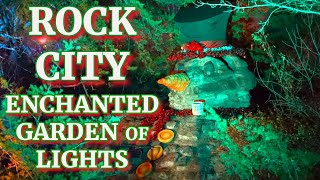 Rock City Christmas - Enchanted Garden of Lights - Amazing Holiday Attraction Atop Lookout Mountain