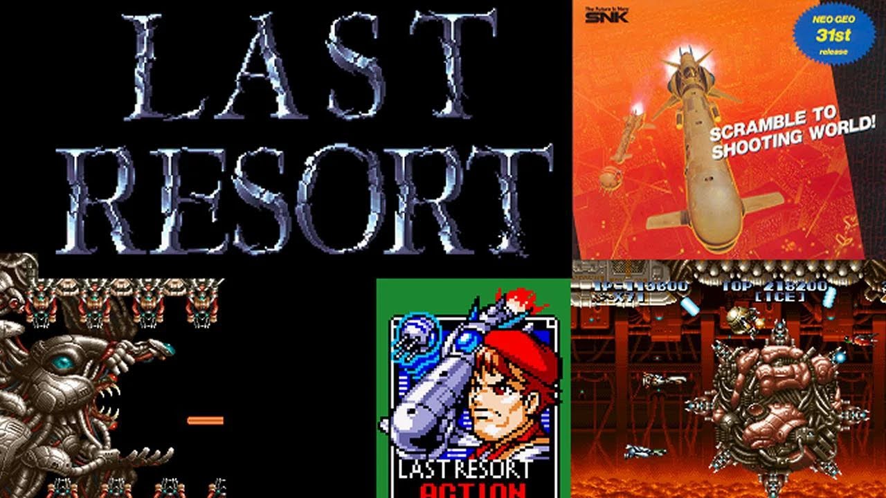 Last Resort (1992) - Demo e quickplay de um antigo shoot 'em up da SNK