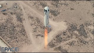 Blue Origin's first crewed spaceflight with Jeff Bezos - Flight details!