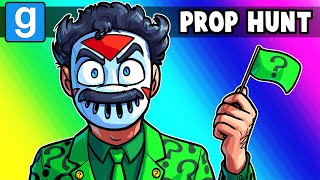 Gmod Prop Hunt - The Batman VS. Borat Riddler! (Garry's Mod)