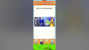 Braindom 2 Riddle Level 326 Who is the billionaire? Gameplay Solution Walkthrough
