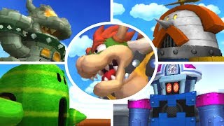Mario & Luigi: Bowser's Inside Story 3DS - All Giant Bosses (No Damage)
