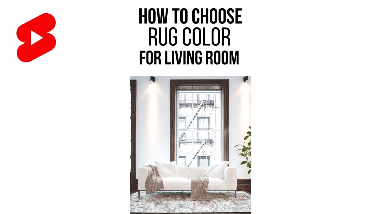 Как выбрать цвет ковра для гостиной