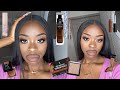 FULL FACE USING DRUGSTORE PRODUCTS UNDER $10 | Dark Skin Makeup Tutorial For WOC *Beginner Friendly*