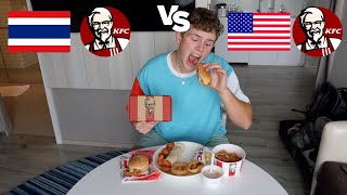 Comparing a Thailand KFC to an American KFC!