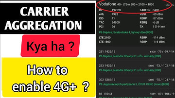 Realme & Oppo device Carrier Aggregation 4G+ | how to enable 4G+ ? | in Hindi | how to unlock 4G+ ⚡⚡