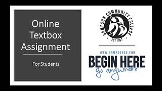 Online Text Box Assignment