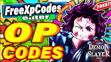 ALL NEW *SECRET* UPDATE CODES in DEMON SLAYER RPG 2 CODES! (Roblox Demon Slayer RPG 2 Codes)