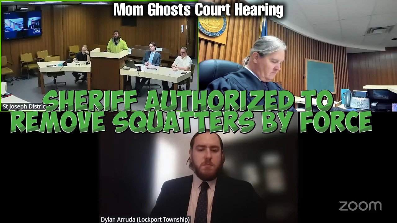 Sheriff Authorized to REMOVE Squatters by Force