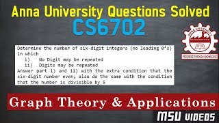 CS6702 GTA | Determine the number of six-digit integers (no leading 0’s) in which screenshot 3