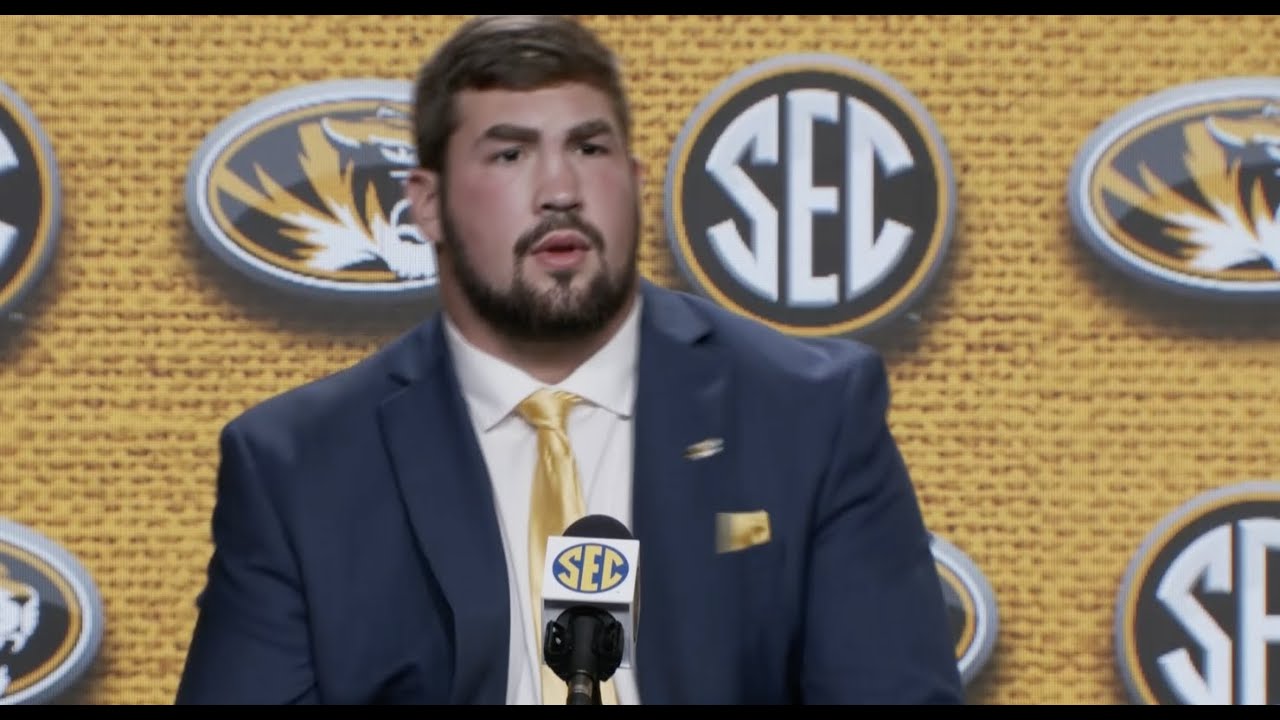 Case Cook SEC Media Days 2021 Missouri Tigers (small room) Mizzou