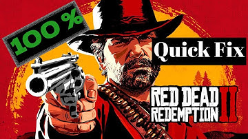 How To Fix Red Dead Redemption 2 Crashing During Gameplay | RDR 2 quick permanent solution | 100 %