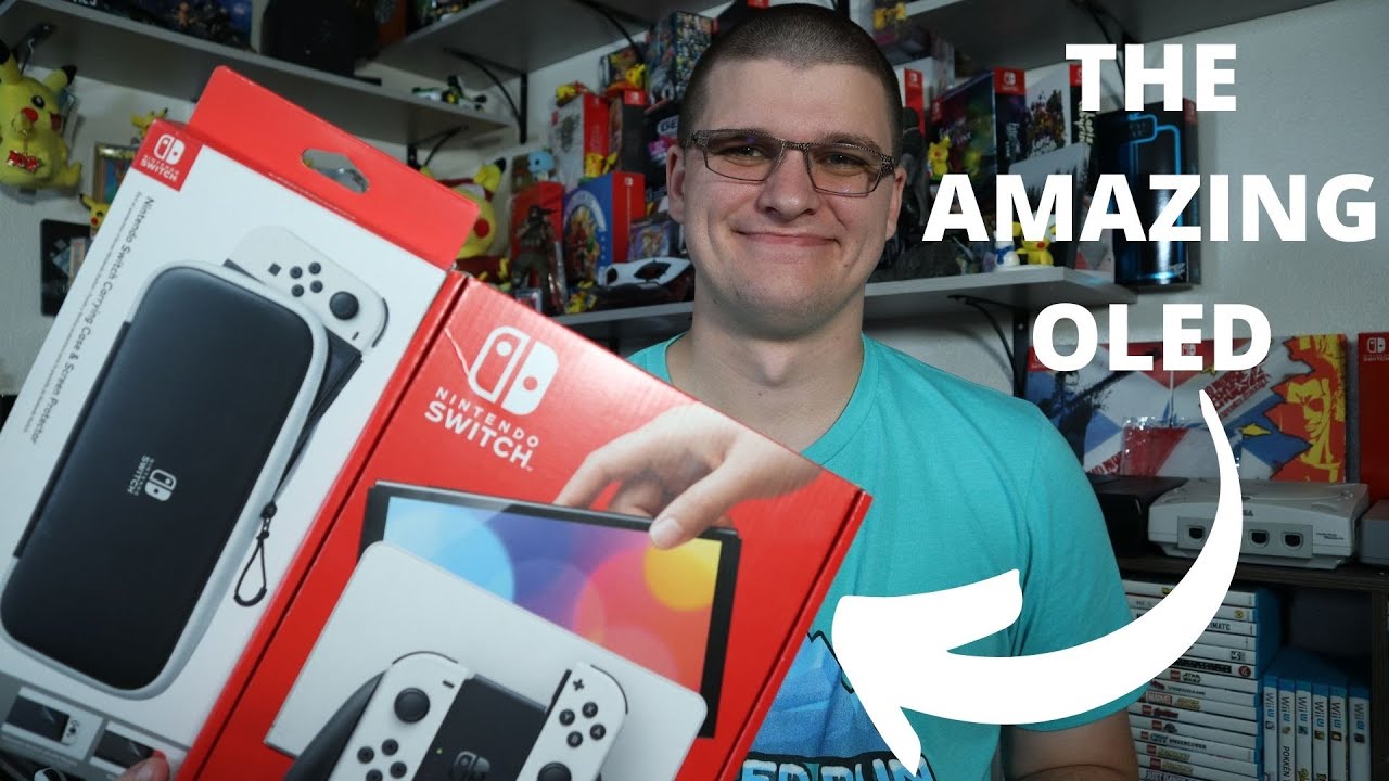 Nintendo Switch OLED Unboxing and First Impressions